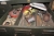 Schubladenprofil in Stahl mit 12 Schubladen + Kleiderschrank enthalten div Werkzeug