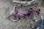 Tandem, Holberghus FE6E0219, foldecykel + Top Speed pigecykel med støttehjul, lilla og bordeaux (WTOY120129N) + Stiga trehjulet med lad, blå.  (Flade hjul på tandem og pigecykel)