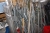 Large lot rods for awnings, steel and fiberglass