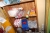 Contents bookcase div. Cleaning supplies, hand cleaners, liquid to camping toilet