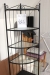 Corner Bookcase with glass plates