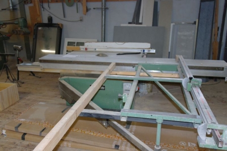 Panel Saw, Panhans, Type: 685 Number: 2358, Year: 1972 Max cutting depth about 75mm