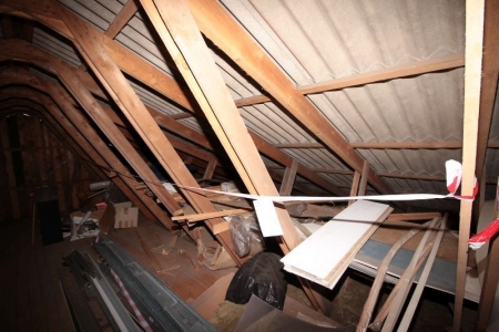 Flashings, Velux, etc. (Currently located in the attic)