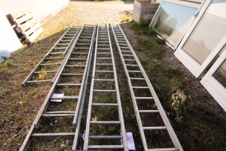 Roof ladder, 21 steps, B: 40 cm