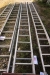 Roof ladder, 24 steps, B: 35 cm