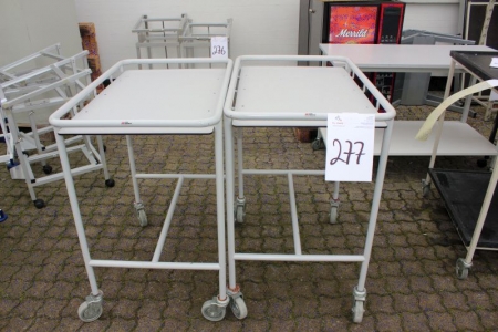 2 trolleys from Danish Hospital Equipment