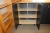 2 pcs. cabinets on wheels, gray front, B8 system 116x90x45 cm.
