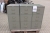 3 filing cabinets with 3 drawers, 46x62 cm.