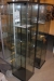 Glass case with 3 shelves (Prepared for light)