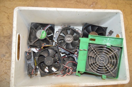 Box with fans