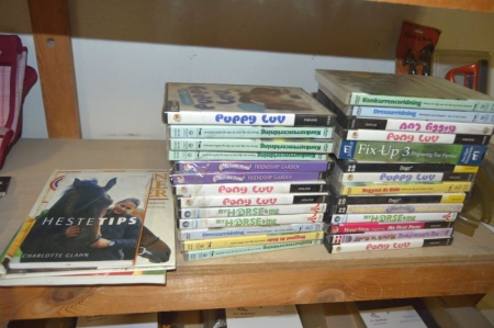 Computerspil og DVD + bøger