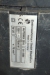 Tvangsblander monteret på plast murerbalje, Eibenstock Automix 1800
