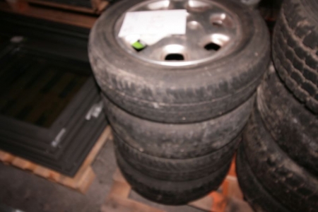 4 hjul,aluminium fælge til Mazda 626,  specifikationer se billeder