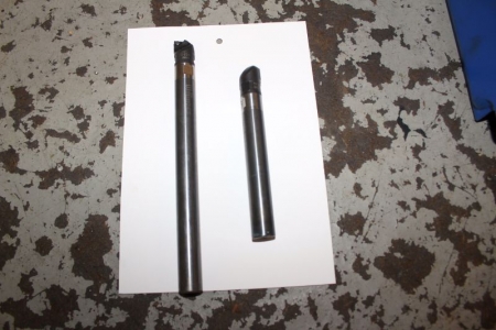 2 pcs. Carbide drill rods 16mm diameter