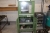 Steel cabinet with PC cupboard