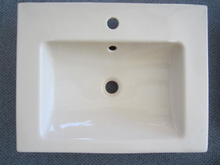 White porcelain sink Gustavsberg, about 60x46 cm, unused