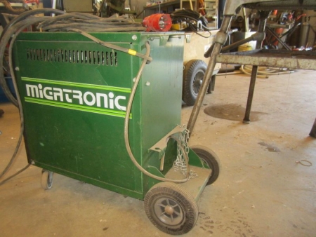 Welder Migatronic Automig 250 XE with svejseslange- and handles, power cable and grounding cable