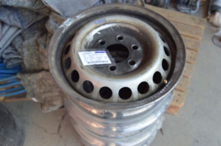 4 x steel wheels for Mercedes Sprinter, W9, 6½x16S
