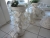 Approximately 21 units of Lahema marble molded shapes (the outdoors) or Lahema molded figures, see photos