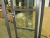 Wood / aluminum entrance door in Anthracite / white outer frame 94,8xh212,5x 13 cm, with 3 52 mm 3-layer clear glass, alubundstykke, right inward with a three point, unused door from unsuccessful projects (archive photo showing the left hand opening door)