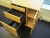 Bookcase on wheels in beech, about 68x48xh71 cm, with lockable doors and 3 drawers, good condition