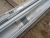 10 zinc gutters inner / outer goal about 11/15 cm, length 3.95 meters, 1 incl injured, 1 downpipes Ø 75 mm, length 4 meters, 10 hanging rails for suspended ceiling, length of 3.6 meters, white, injured in the end