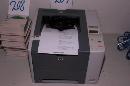 Brother laserjet printer, kun print, NY toner monteret