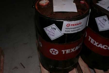 Texaco ethylglykol 1171, 60L polarkølervæske (arkivbillede)
