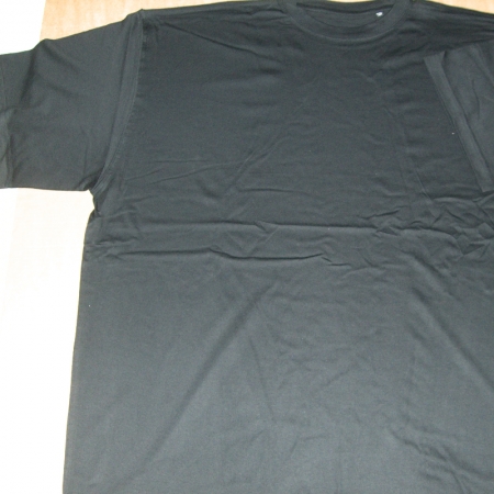 Firmatøj uden tryk ubrugt:  28 stk. 6xl sorte T-shirt , 100% bomuld