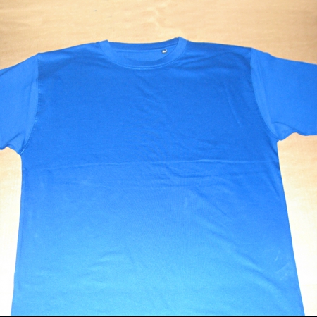 Firmatøj uden tryk ubrugt: 50 stk. luxe T-shirt, cobolt, 5 S -15 M - 15 L - 15 XL