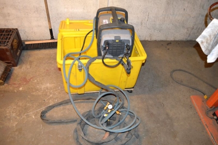 Tig welding rectifier, ESAB Caddy TIG DC + welding cables and welding torch. Box included