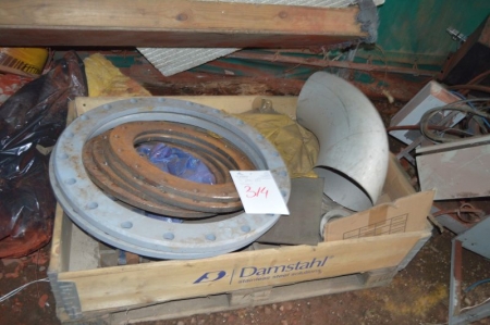 Pallet various flanges