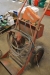 Oxygen and acetylene cart with hoses and gauges + torch