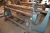 Plate roller, with 3 rollers. Working width 190 cm. Attached emergency stop. Safety Line. Without manufacturer, type and year