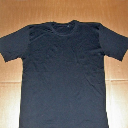 Firmatøj uden tryk ubrugt: 40 stk. xxl . rundhalset T-shirt, sort, rib i halsen, 100%  bomuld . 