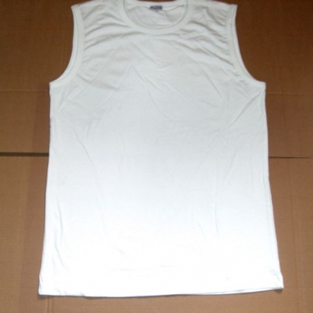 Firmatøj uden tryk ubrugt: 20 L - 20 XL - 10 XXL, T-shirt uden ærmer, Hvid