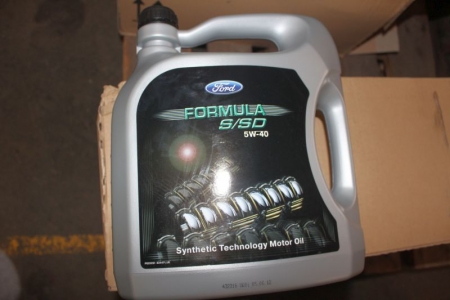 7 stk dunke a 5 liter Ford Formula S/SD 5w-40 olie