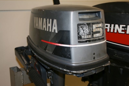 5Hp Yamaha outboard.