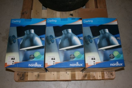 3 pieces. outdoor lamps, Nordlux Darling