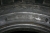 3stk dæk hvor af 1 er monteret på fælg med 6 huller.