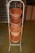 Bread Shelf, bakery / sales counter, bathe disc with glass, bread stand / display baskets