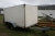 Brenderup boogietrailer med fast kasse 1300kg.