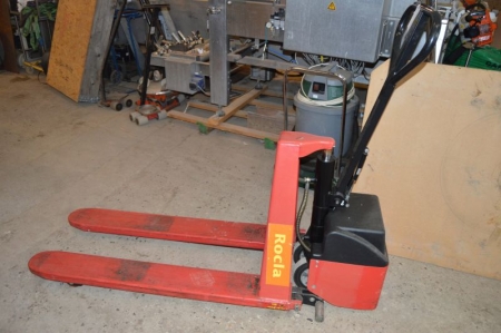 Electrical pallet truck, Rocla. Last inspection: 6/14 Condition unknown