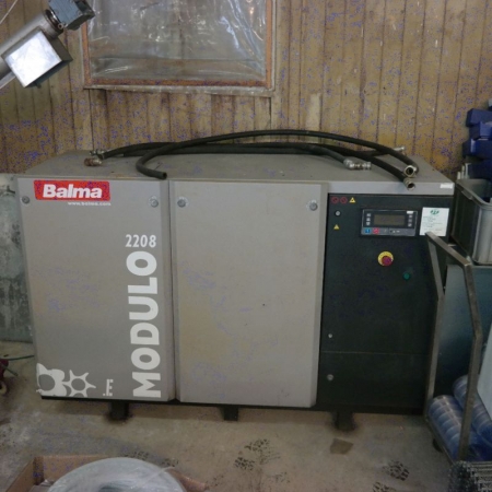 Compressor. Balma, Modulo 2208. 8 bar. Hours not known, but over 50000