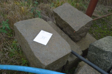 5 granite stone as depicted. Recommended removed by crane