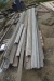 Rails for concrete casting. Length 6 meters and decreasing lengths