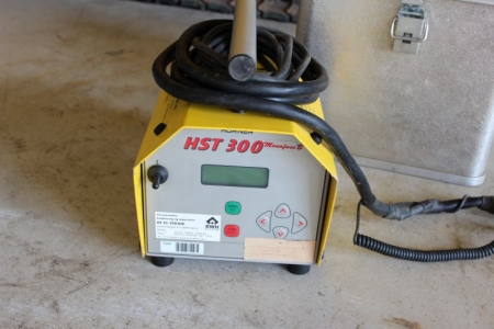 Plastic-welding machine, model HST 300 is calibrated