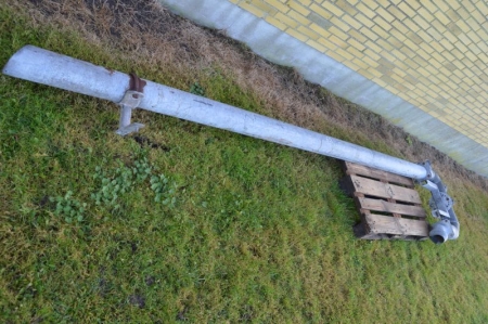 Röhre für Güllebehälter Landia. Gesamtlänge ca. 3,97 Meter. Ø 140 cm