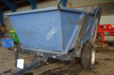 Tipper, Spragelse, type 213 X. Visible corrosion