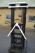 Hydraulic forklift tower for tractor mounting. Yale. A-frame. Fork length about 104 cm. Clear view mast
